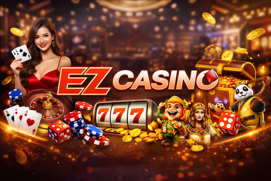 ezcasino เว็บคาสิโนออนไลน์อันดับ 1 ระบบออโต้ ฝากถอนเร็ว เล่นได้ครบทุกเกม