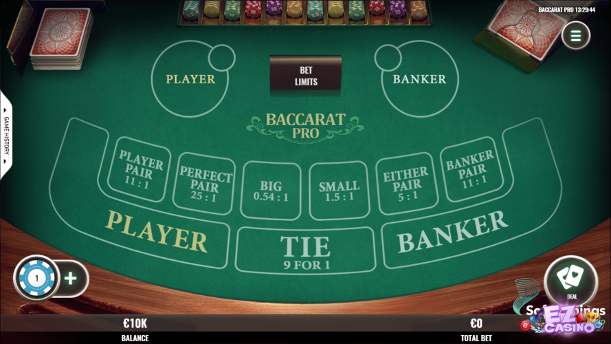 โหมดทดลองเล่นฟรี ของเว็บบาคาร่าอันดับ 1 อย่าง ez casino