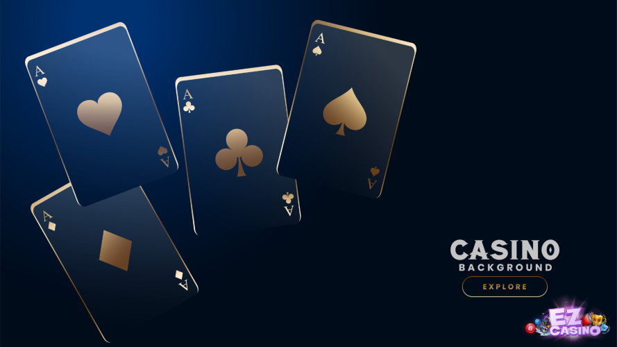 ไพ่ A 4 ใบ จากคาสิโนออนไลน์ ez casino  คาสิโนเว็บตรง ผู้ให้บริการ เกมคาสิโน ครบวงจร