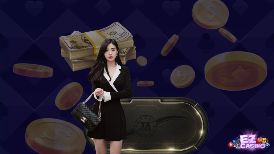 สาวสวย โต๊ะบาคาร่า จาก เกมบาคาร่าออนไลน์ บน ezcasino เว็บตรง