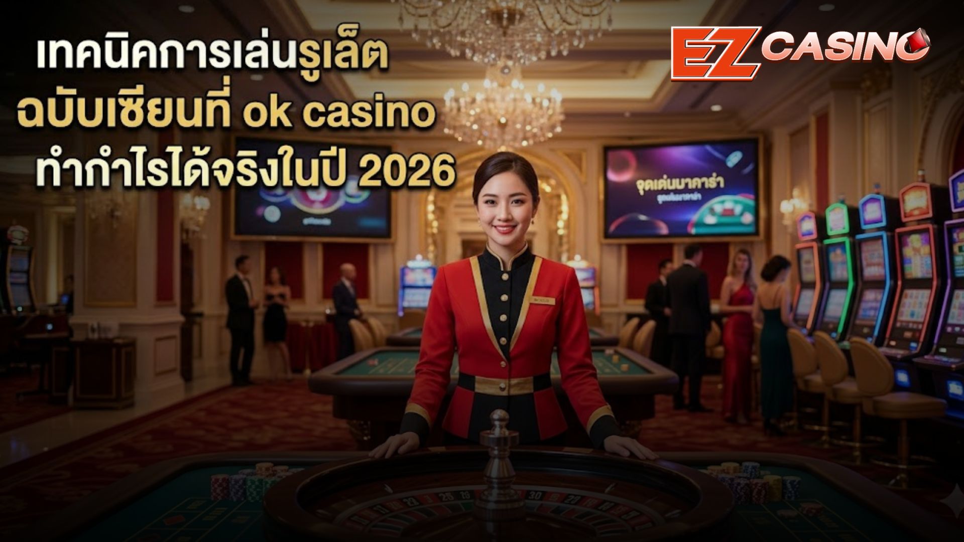 เทคนิคการเล่นรูเล็ตฉบับเซียนที่ ok casino ทำกำไรได้จริงในปี 2026